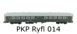 MTB Model PKP Ryfl 014 - TT - Personenwagen Ryfl 014, PKP, Ep. IV